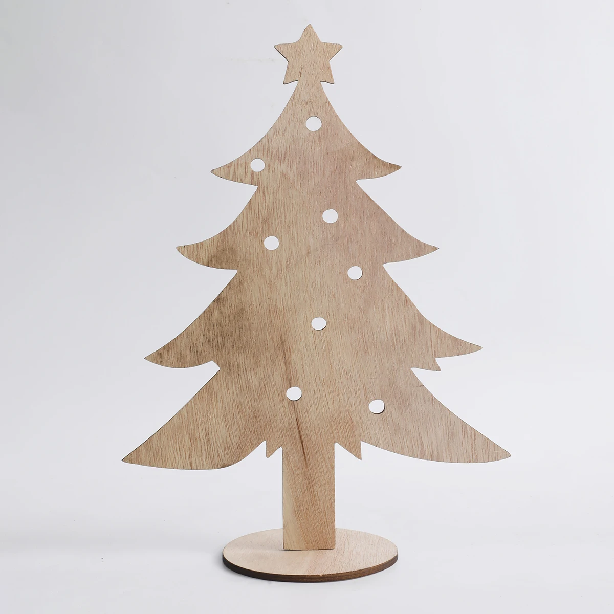 Wooden Christmas Tree Ornaments，Winter Desktop Decoration Set，Bohemian Home Decor, Room Country Rustic, Christmas Supplies Gift
