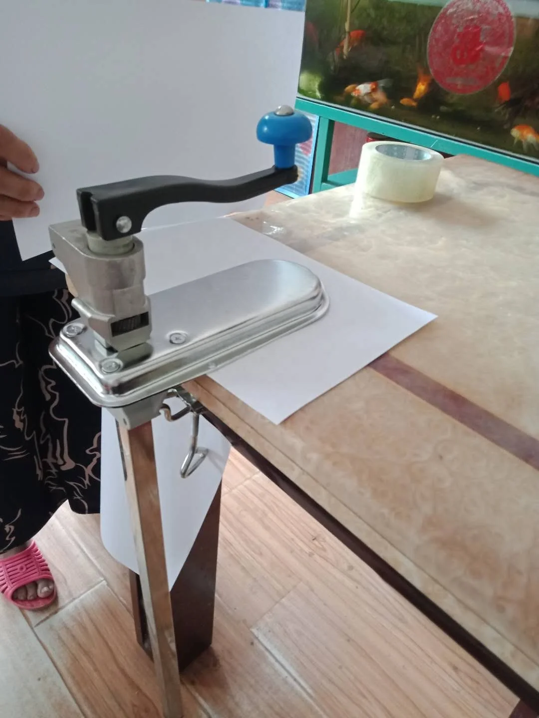 Large Size 59CM Industrial Table Mounted Manual Tin Can Opener Heavy Duty Openers Product Category