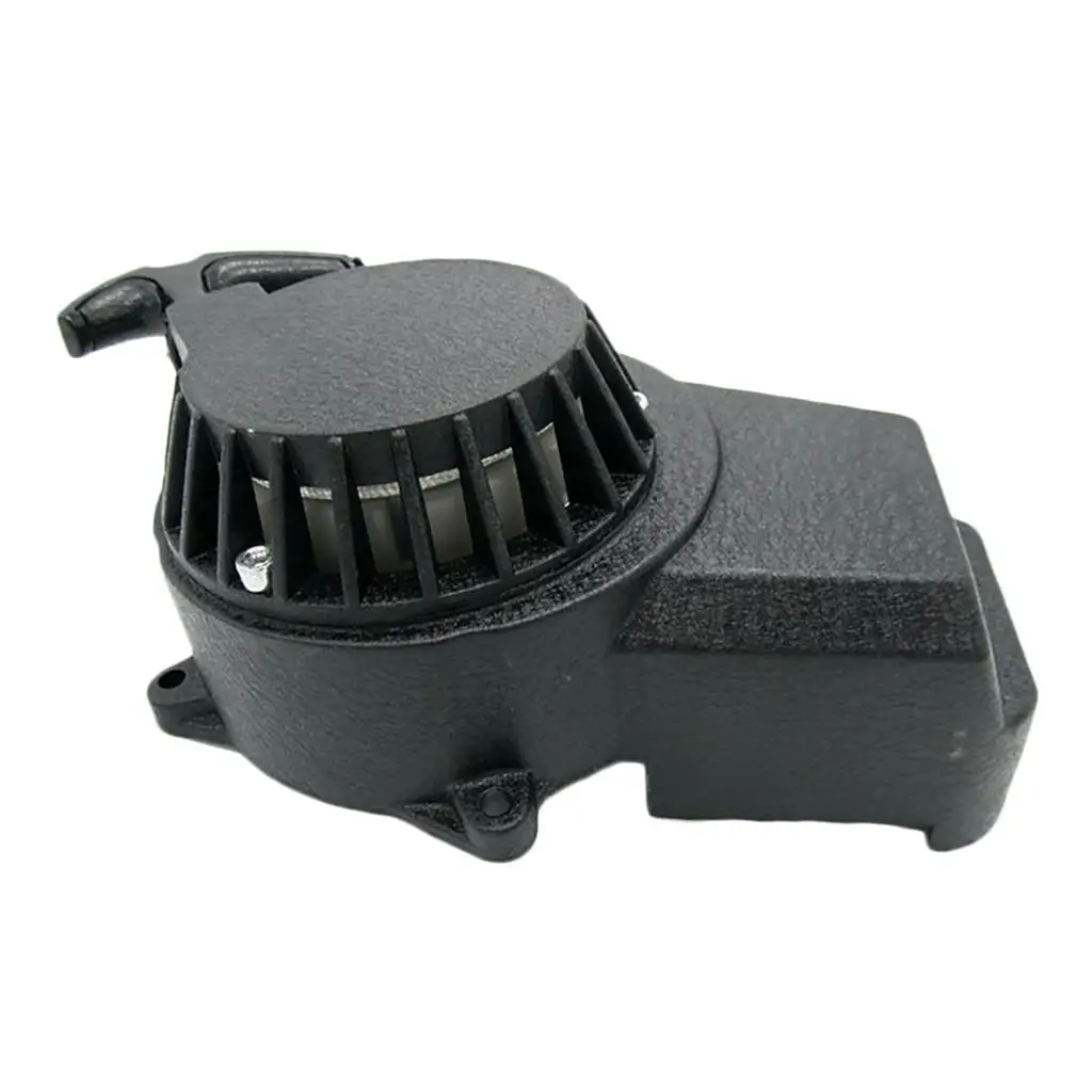 

Alloy Pull Start Starter Aluminum Engine Starter Accessory Durable Upgrade Bike Part for Mini Electric Dirt Bike 47cc 49cc