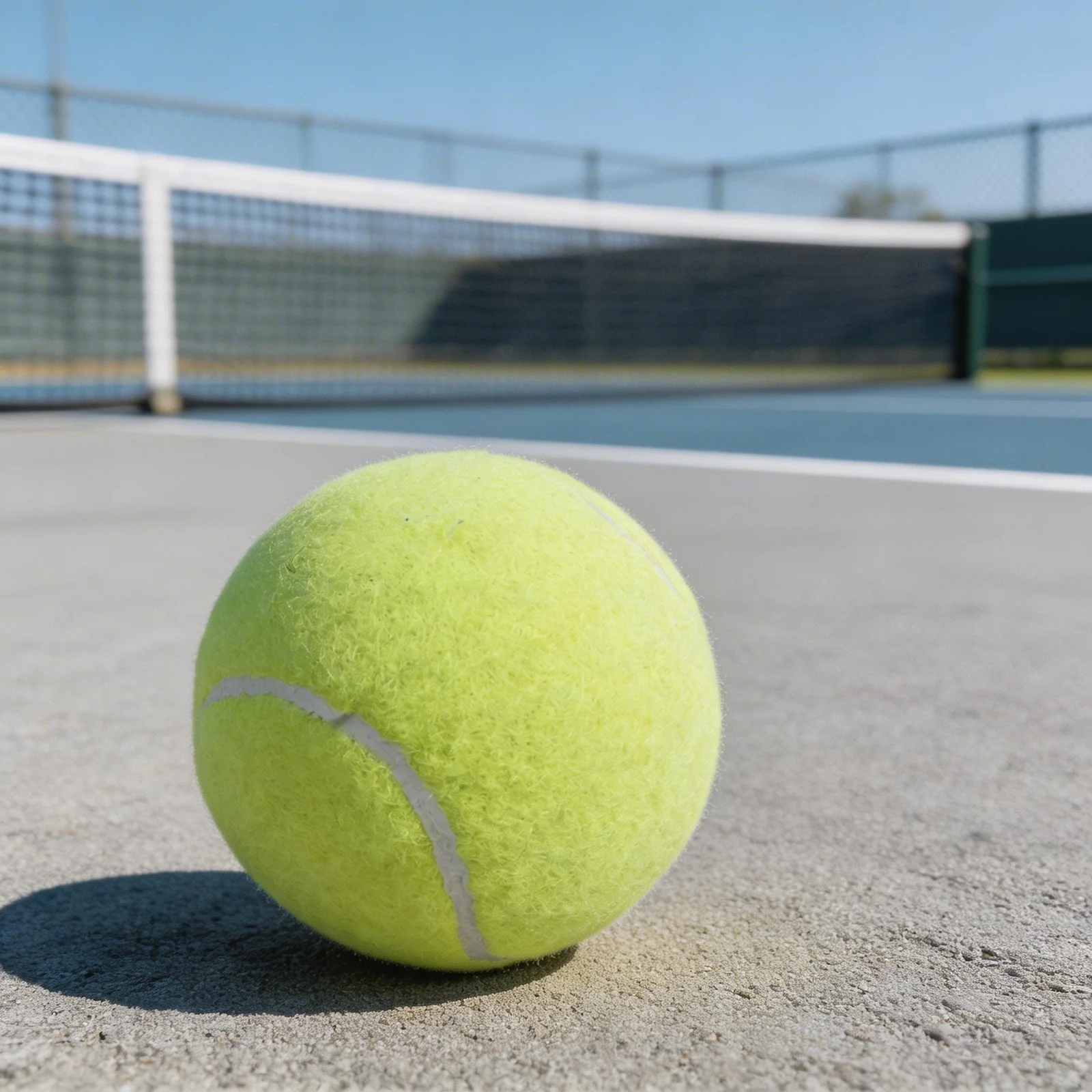 1Pc High Bounce Tennis Ball 6.4cm Rubber Core Felt Cover For Dog Bite Chased Training Outdoor Play Outdoor Training Sports Compe