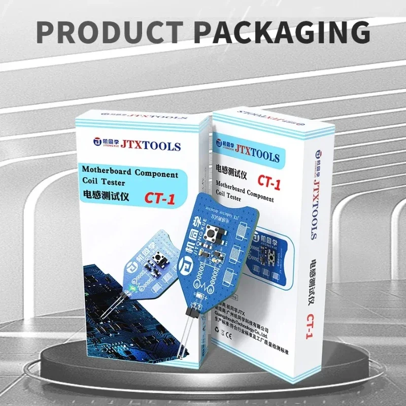 CT-1 testador de bobina de componente da placa-mãe para reparo de placa pcb para ferramenta de verificação rápida de falhas de indução eletromagnética