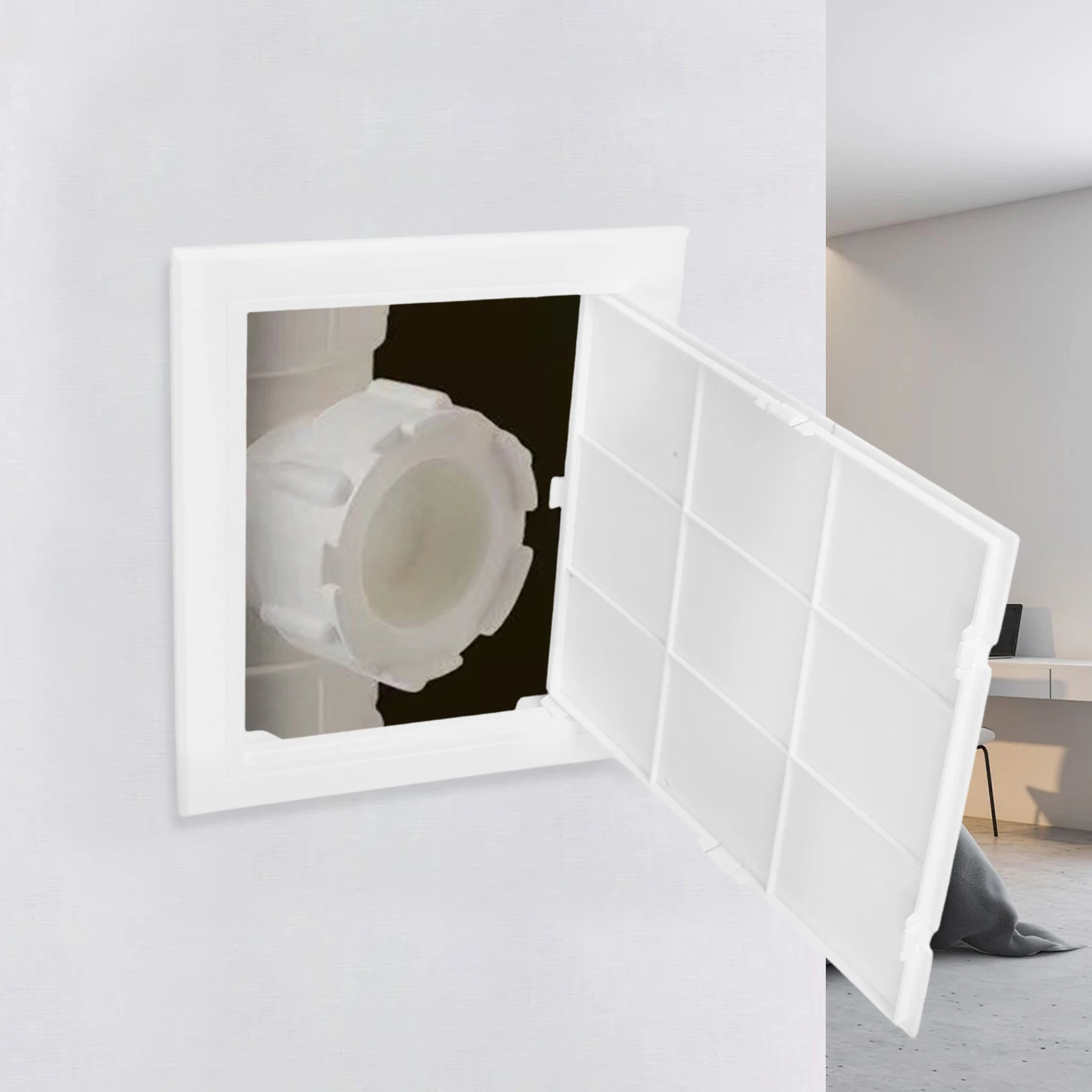 1pcs Inspection Door Pipeline Maintenance Opening Access Panel For Home Bathroom Heating System Inspection 25x30Cm