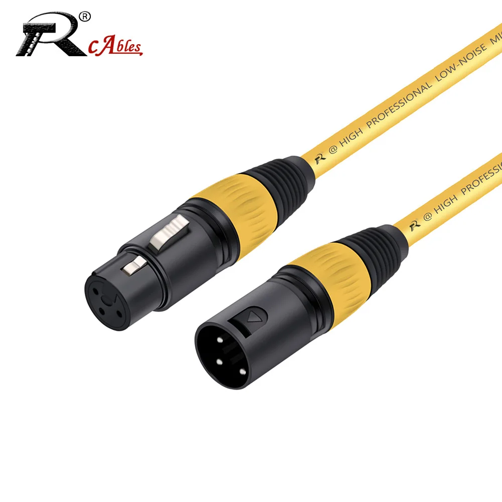 

Pro XLR 3Pin Cable Male to Female Extension Karaoke Microphone Audio Sound XLR Shielded Cord for Mixer Power Amplifiers Camera