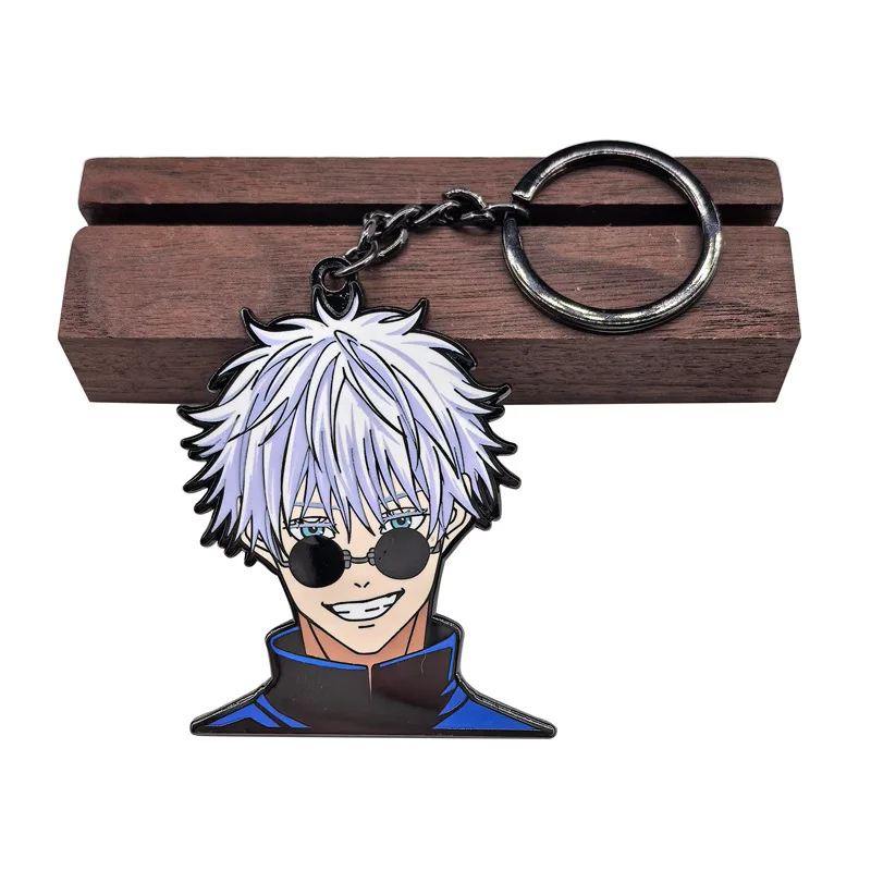 

Gojo Satoru Metal Keychain Jujutsu Kaisen Anime Peripheral Backpack Decoration Pendant