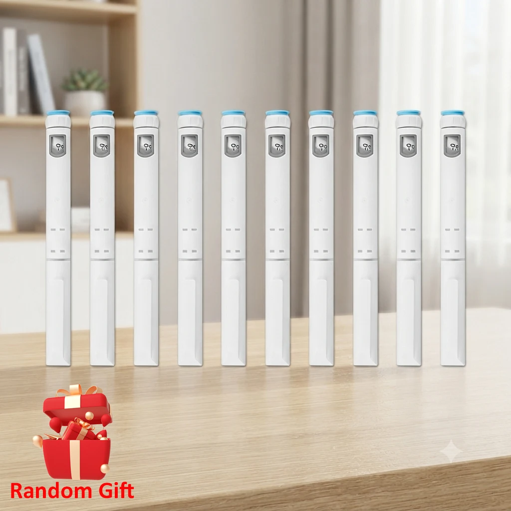 Image of 10 Stück Einweg-Injektionsstifte mit 3ml Kartuschen-Set Tragbare Insulin-Injektionsstifte Peptid-Stift Dosiskontroll-Injektionsstifte