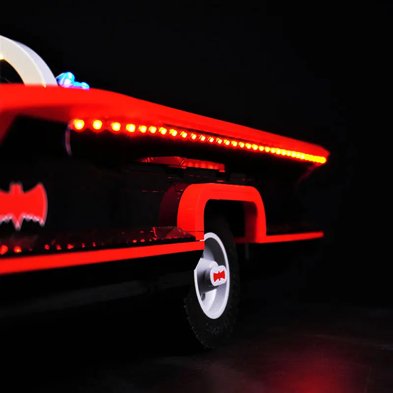 مجموعة إضاءة LED لـ LEGO 76328 The Classic TV Series Batmobile Ideas DIY Gift (لا تشمل مجموعات الطوب لبنات البناء موديل)