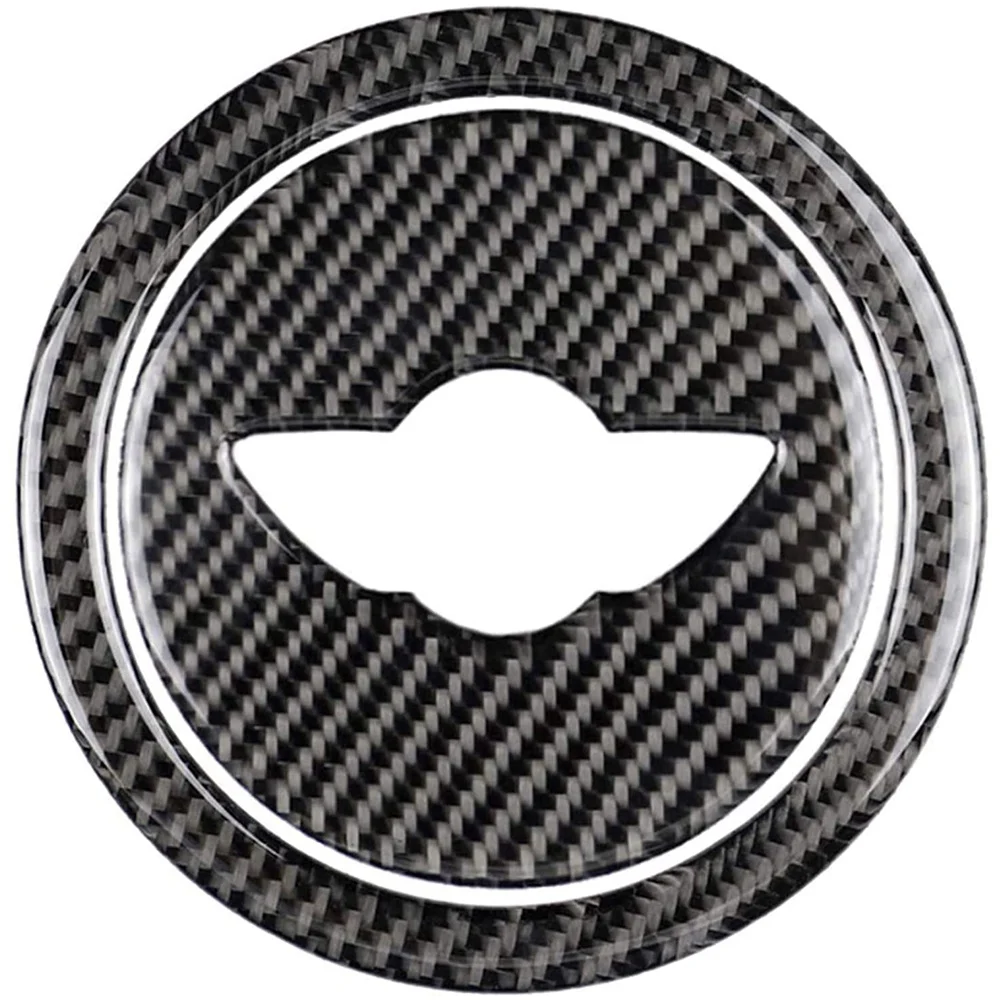 

Carbon Fiber Steering Wheel Cover Sticker for Mini Cooper R55 R56 R Series Accessories