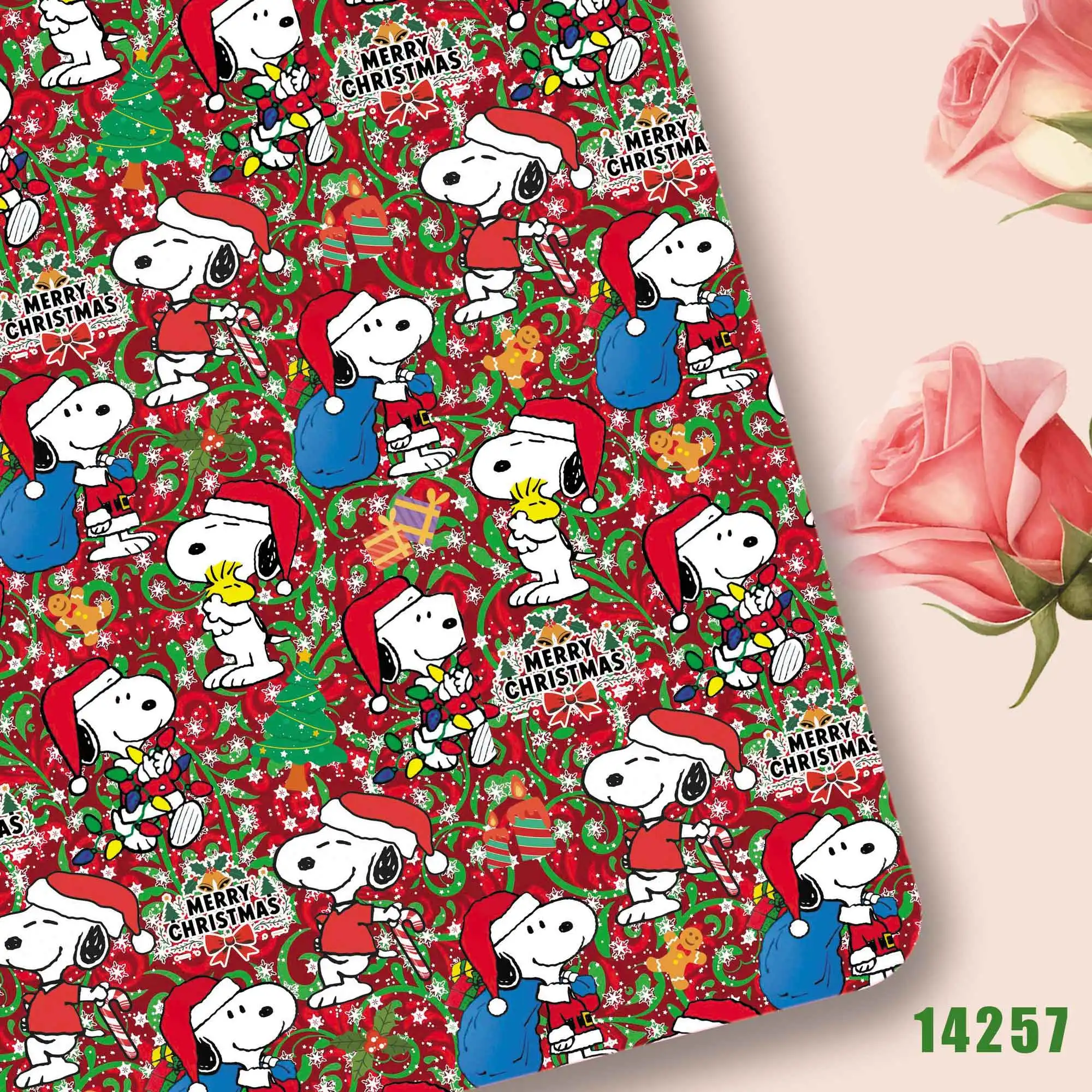 TAKARA TOMY Snoopy fabric140x50CM Cartoon printed fabric Patchwork Tissue Kid Home Textile Sewing Doll Dress Curtain - view 2