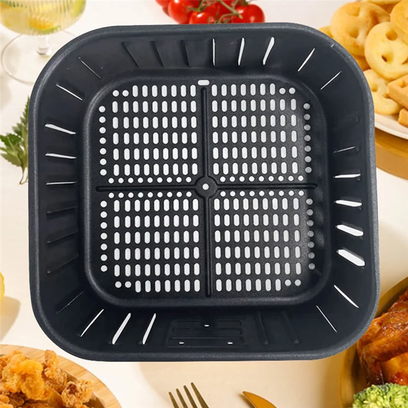 AirFryer Basket Tool AirFryer Basket Baking Tray Replacement Basket Kitchen Baking Basket Mold Drainer