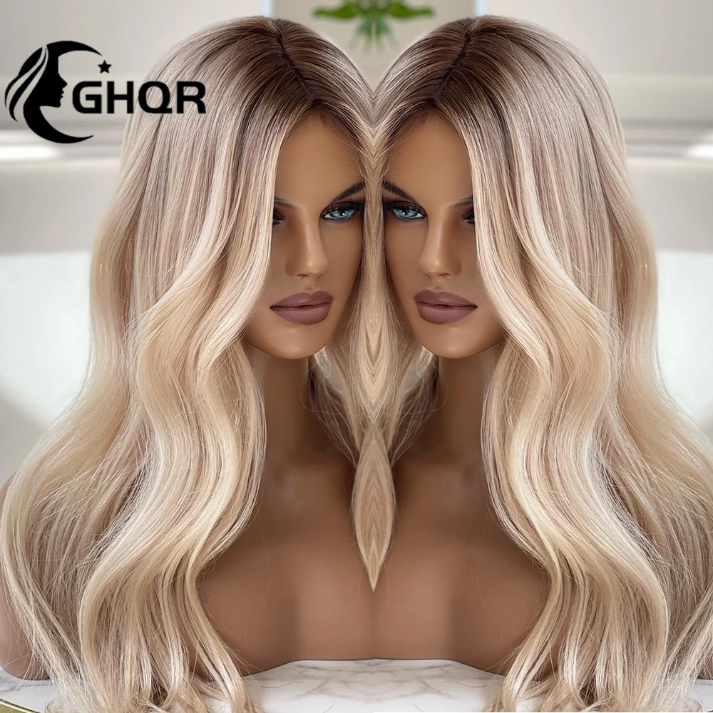 

Highlight Human Hair Wigs 13x6 Hd Transparent Lace 613 Blonde Frontal Wig Brazilian Hair Full Lace Glueless Preplucked 13x4 wigs