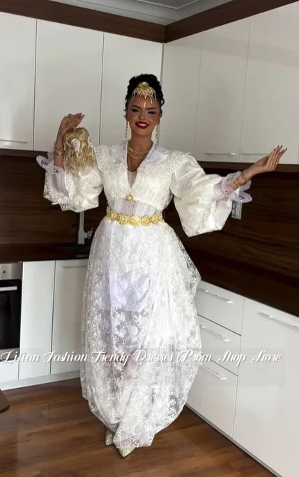 Maßgeschneiderte Spitzen-Ethno-Hochzeitskleider, unverwechselbare traditionelle Brautkleider, Hochzeitsfeierkleider, Kleider für formelle Anlässe