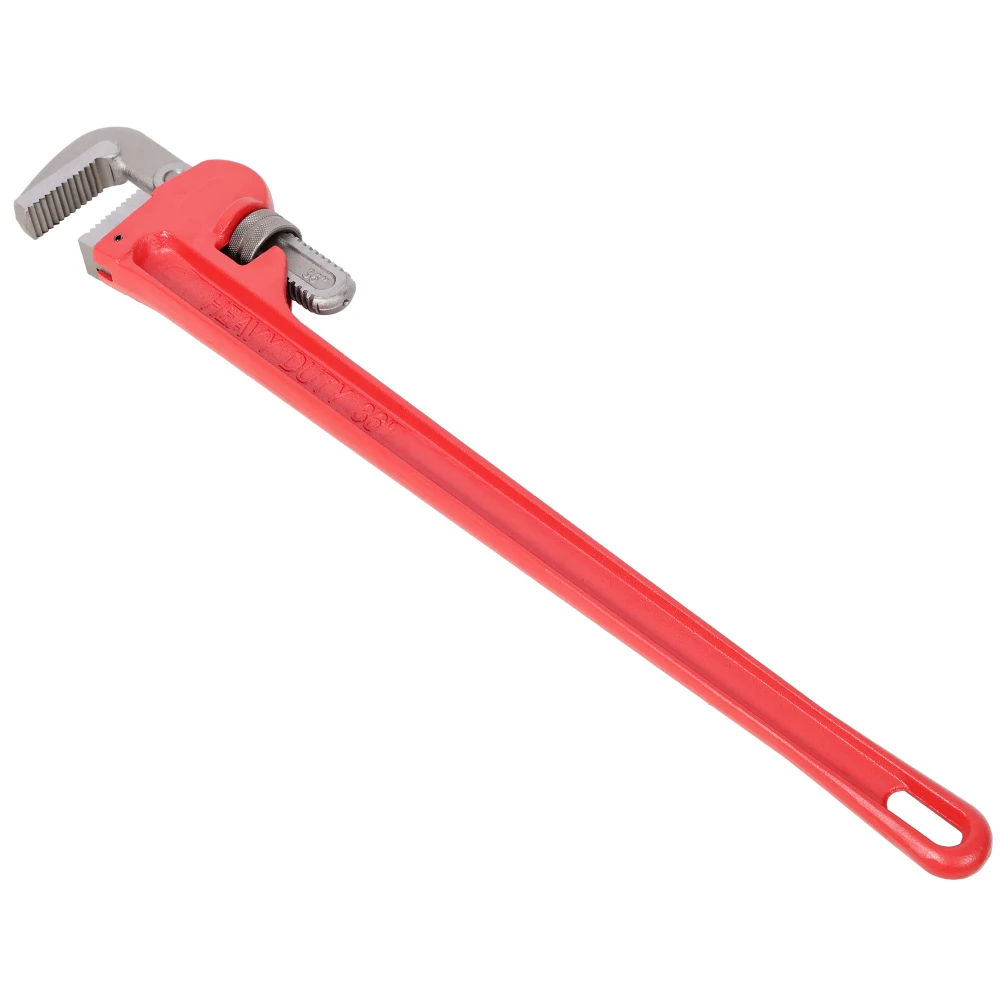 

36-inch Pipe Wrench, Heavy-Duty Adjustable Straight Pipe Wrench, Reliable & Durable Cast Steel for Long-Lasting Pipe Maintenance