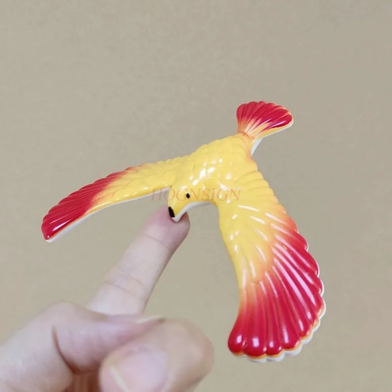 

Balance Bird Gravity Bird with Pyramid Combination Set Balancing Bird Center of Gravity Physics Toy, The Perfect Gadget Gift for