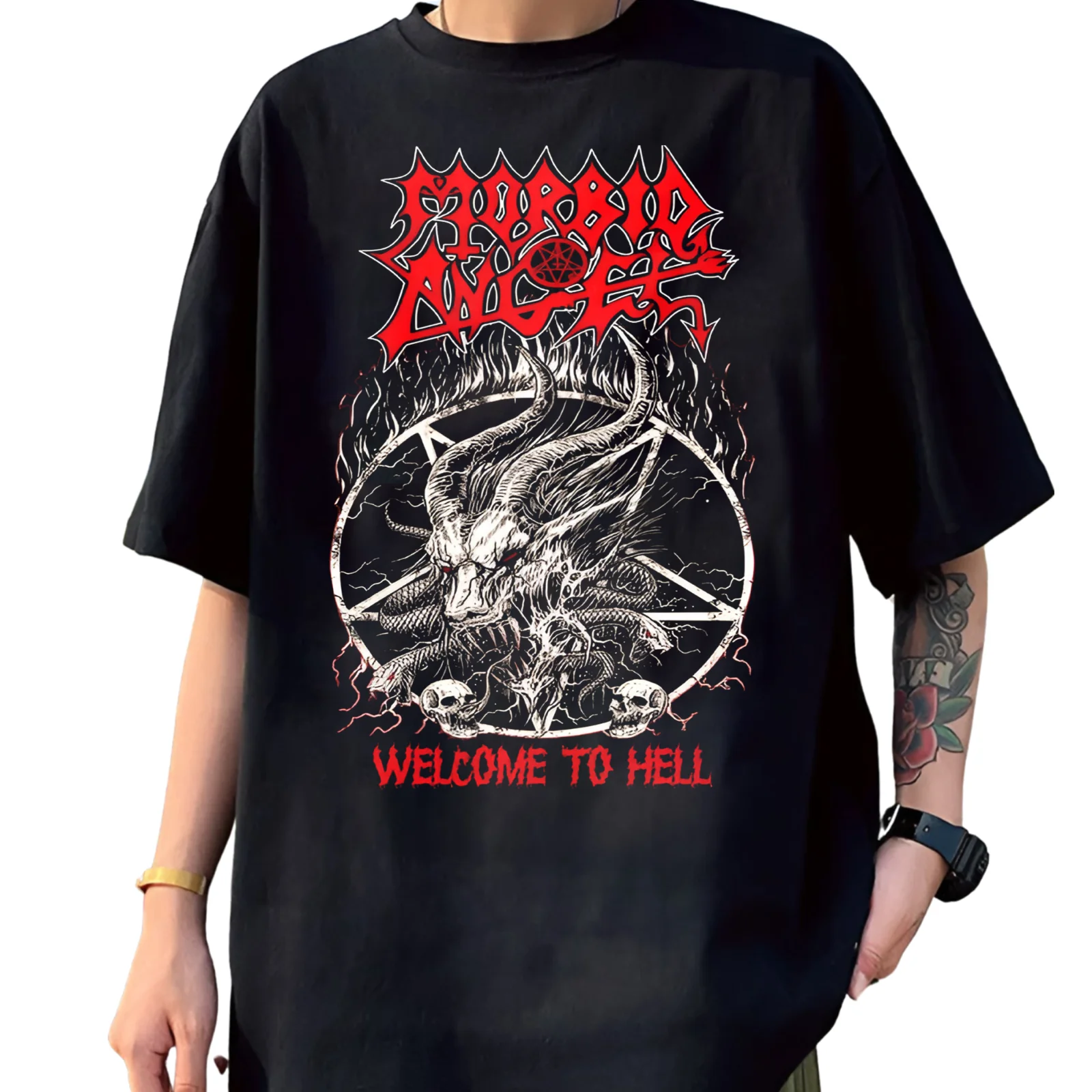 New Rare Morbid Angel Band Unisex Men All Size K481