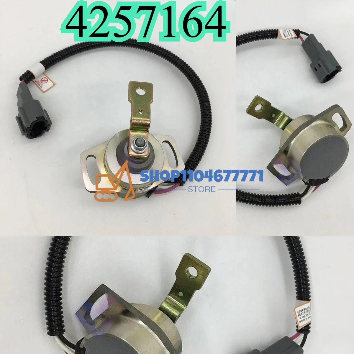 

EX100-2 EX100-3 EX120-2 EX120-3 EX200-2 EX200-3 High Quality Throttle Motor Potentiometer Angle Sensor for Excavator 4257164