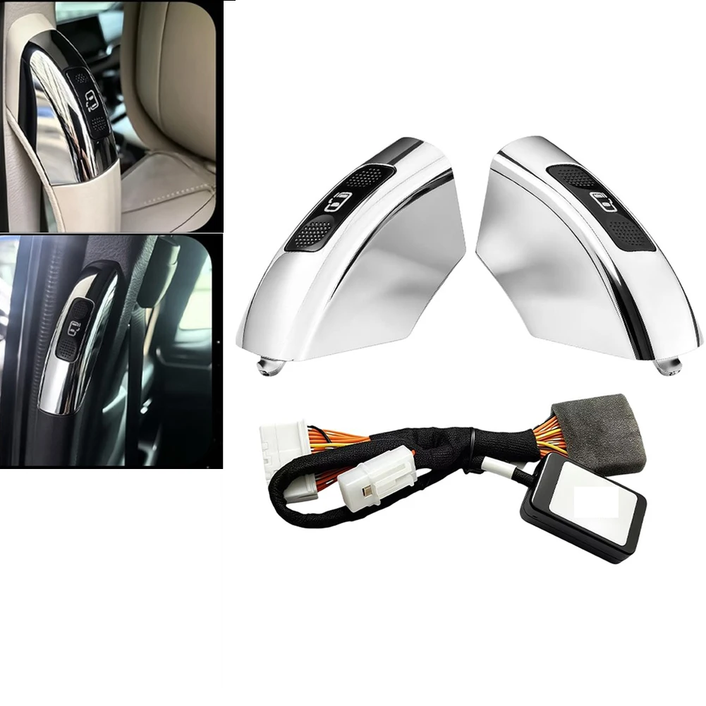 1Pcs Silver Waterproof Touch Door Handle Button For Toyota Sienna Middle Sliding Door Control Replacement Part