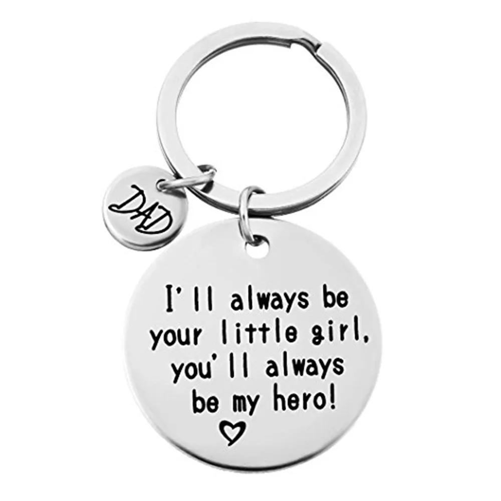 Ufine 304 stainless steel dad gift pendant my story is just begin pendant class of Jewelry Key Holder K087