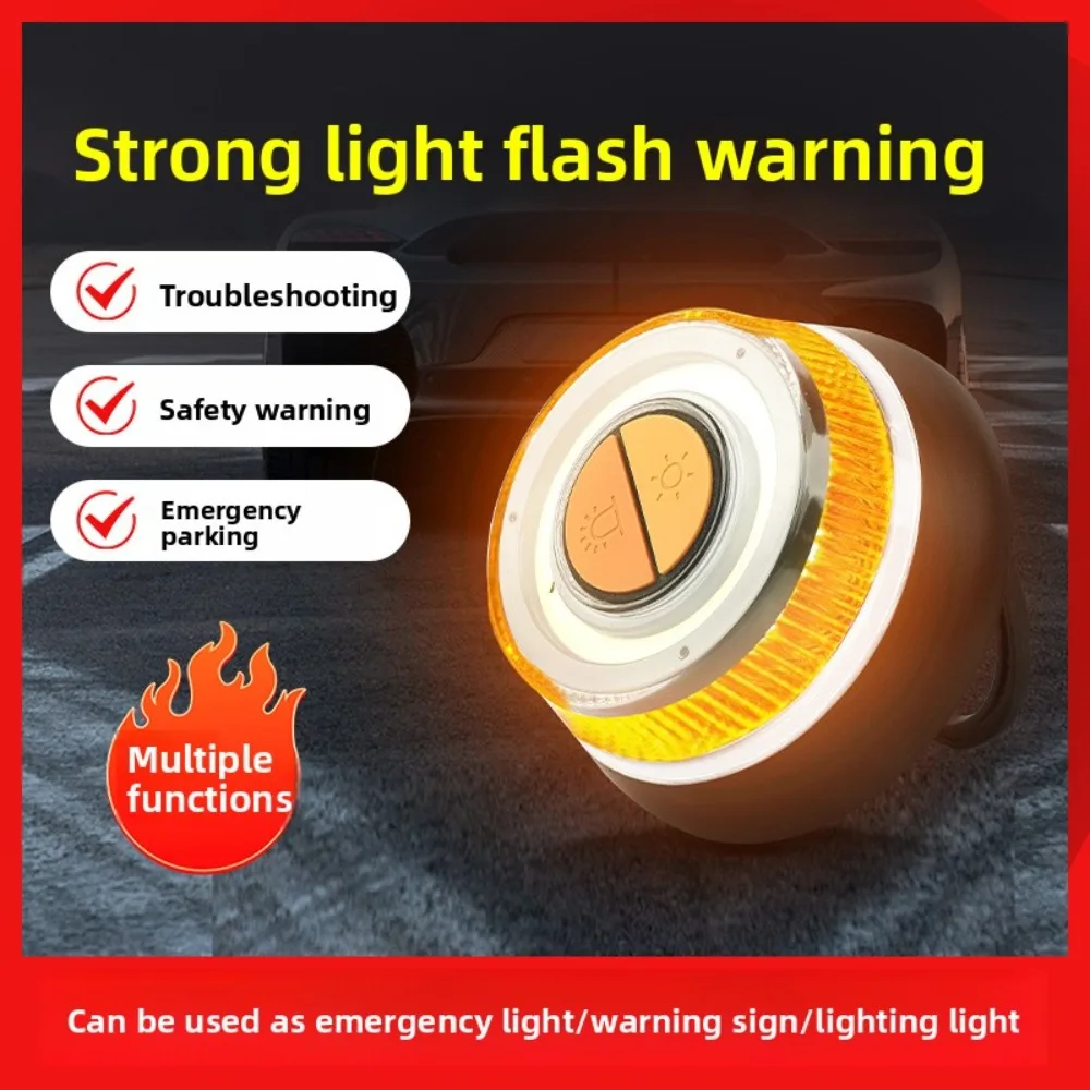

For Car Emergency Strobe Light - Super Bright LED Flash Beacon with Magnetic Mount, Waterproof Hazard Warning Light for Vehicles