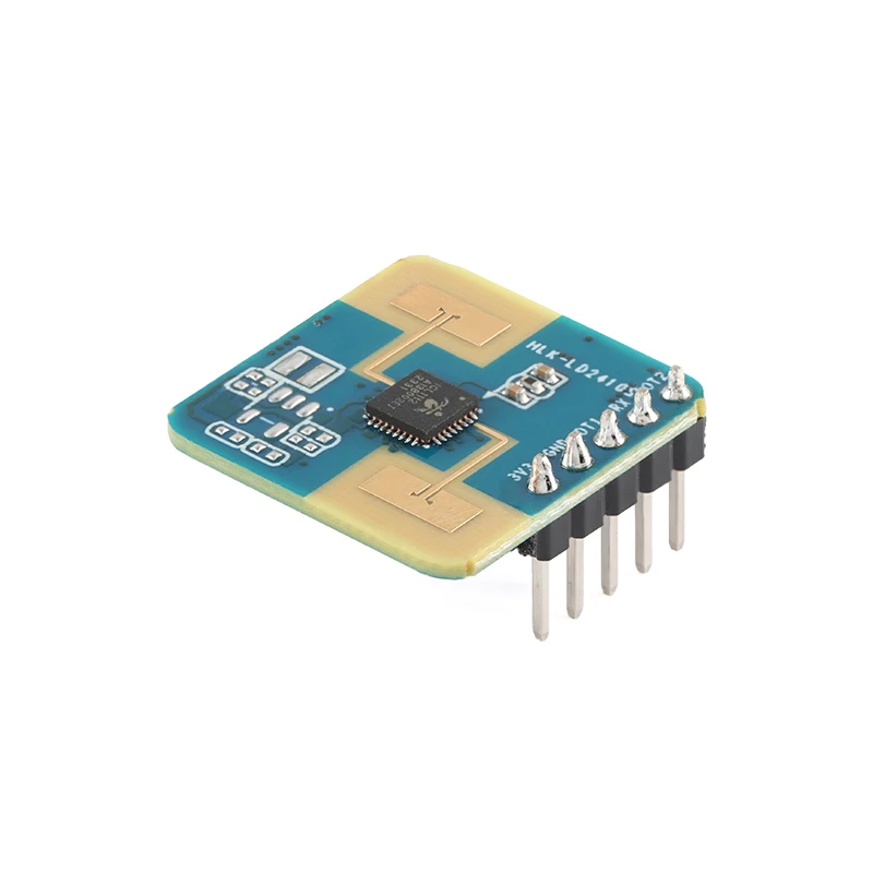 HLK-LD2410S 24G mmWave FMCW Millimeter MM Wave 8M Human Presence Status Radar Sensor Motion Detection Module LD2410S 3.3V 0.12mA