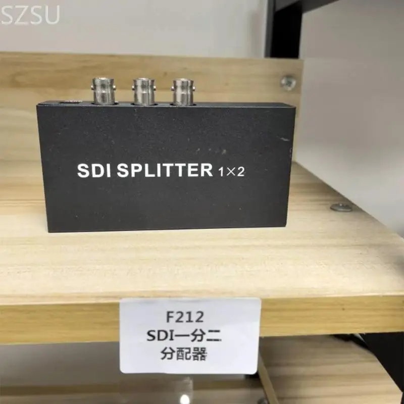 SZSU Fast Speed SDHD3G Duplicators Split 1 Input To 2 Outputs Compatibles SMPTE Standards 424M 292M