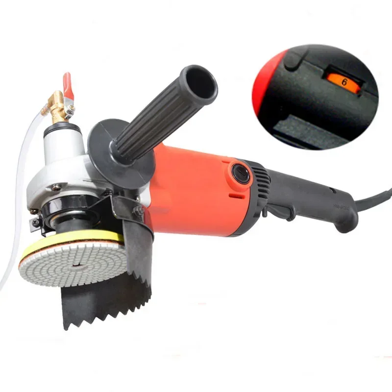 1400w Electric Marble Granite Wet Stone Polisher Hand Angle Grinder Sander Power Tools Variable Speed