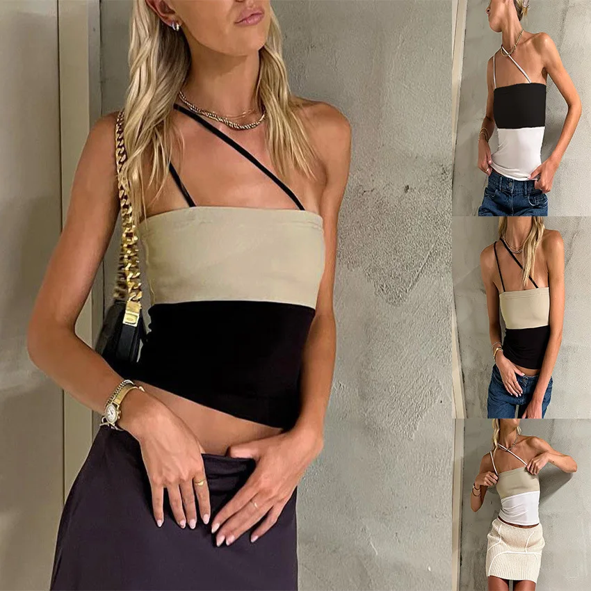 

Женский облегающий цветной жилет Blo Faionable ort Sle Pure Color Design, летняя коллекция Byj7