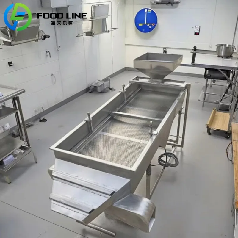 

Customized Vibrating Screen Custom Rectangular Vibrating Screen Almond Screener for Removal of Impurities