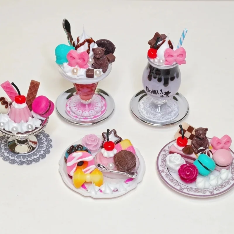 

Toys Spirits Miniatures Dolly Coffee Shop Dessert Display Cute Gift Collections Ornaments Figures