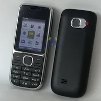 Original Unlocked C2 C2-01 2G 3G Mobile Cell Phone Support Hebrew & Russian & Arabic Keyboard Cellphone, Not Support USB Contact