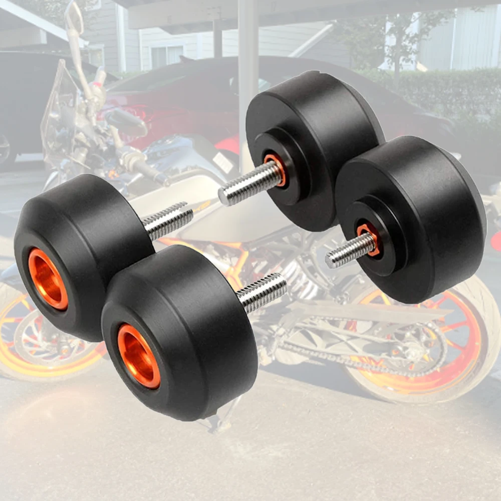 

Motorcycle Front Rear Fork Wheel Frame Slider Crash Protector For KTM DUKE 125 2012-2018 DUKE 250 2016-2018 DUKE 390 RC