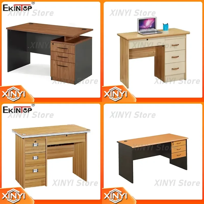 Ekintop for Computer Desk for Office Table for MDF Executive Furniture for Office Desk Modern Home Study Desk Workstation