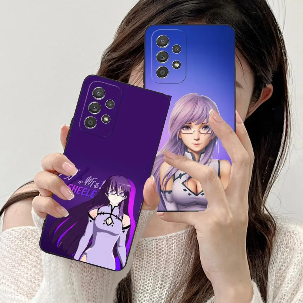 Akame Ga Kill Sheele Phone Case for Samsung Galaxy M55 54 42 35 34 33 32 23 22 15 14 13 12 F55 5G Soft TPU Shockproof Cover