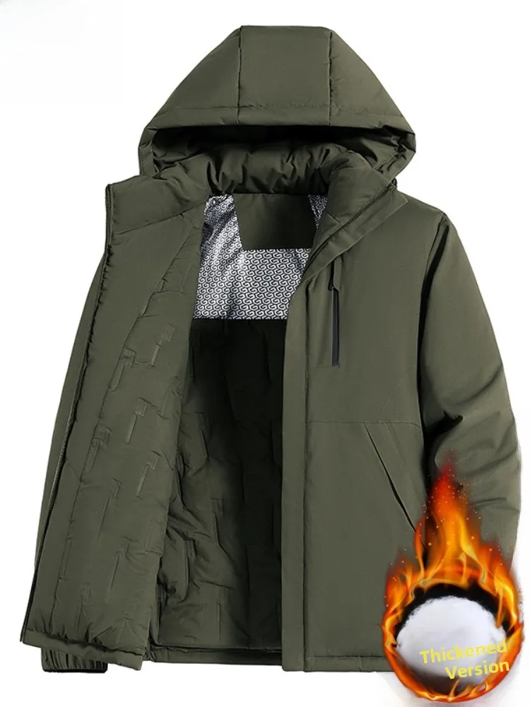 

Мужская зимняя куртка Paul с капюшоном, утепленная, теплая, спортивная, хлопковая, тактическая, ветрозащитная