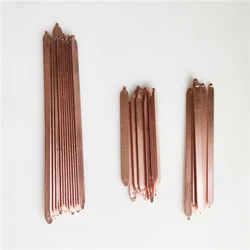 Pure Copper Tube Ultrathin 1 mm Thickness Tubing For Computer Laptop Cooling Notebook Heat Pipe Flat 100mm/140/165mm