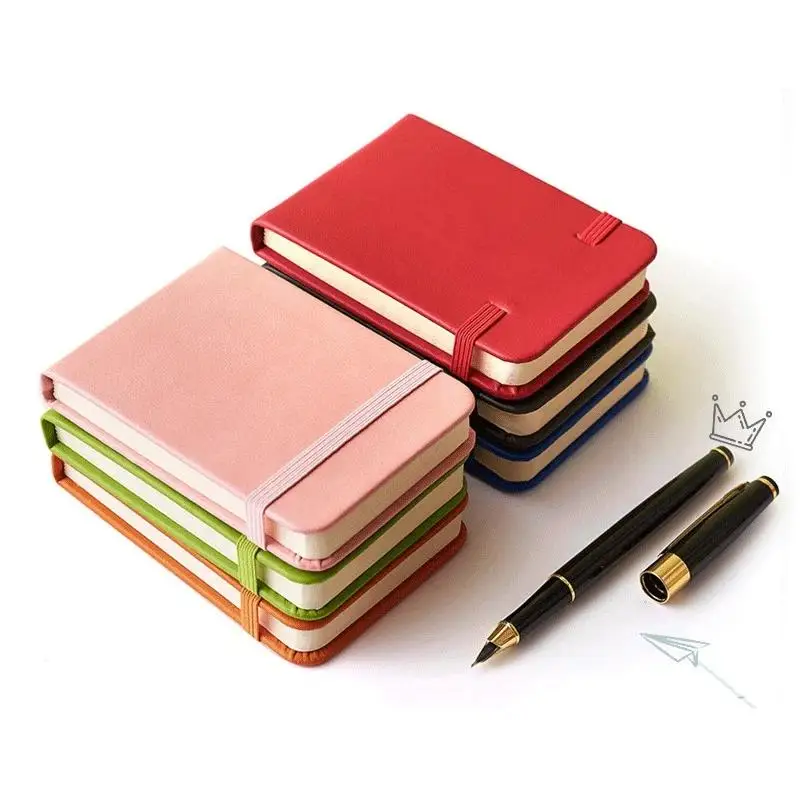 Retro Red Black Brown Line Loose-leaf Notebook Rose Vintage Story Journal High Beauty Multi-functional Horizontal Line Diary