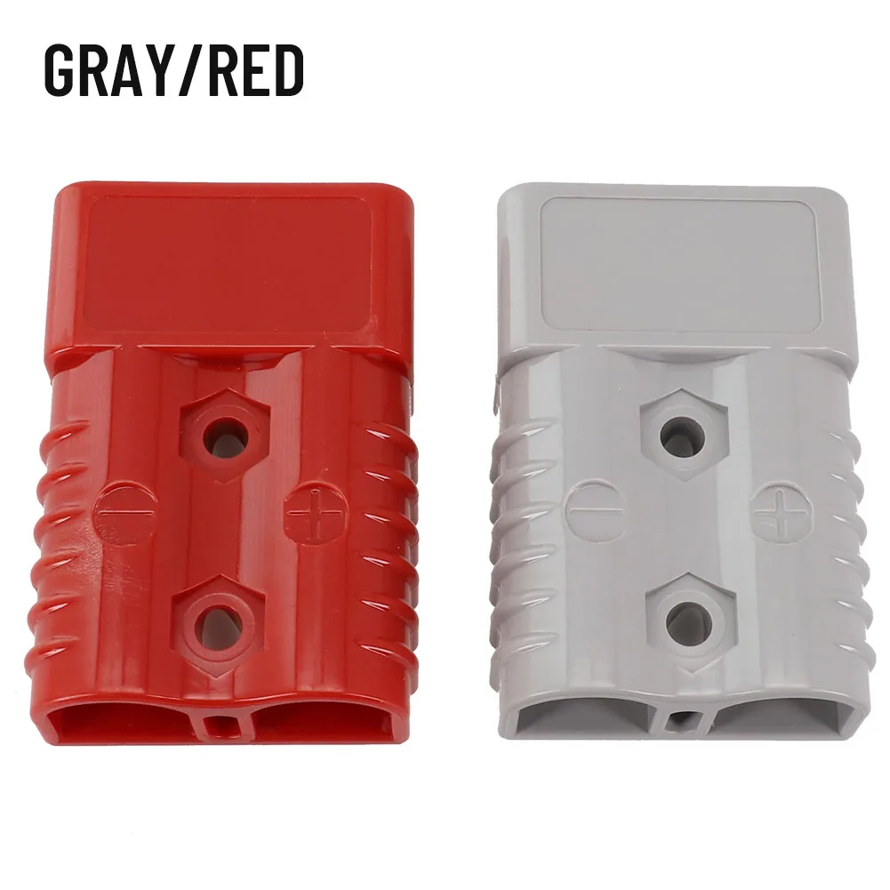 2PCS For Anderson Style Plug Cable Battery Power Connector 175 AMP GRAY/RED 175A Quick Plug Battery Charging Connector