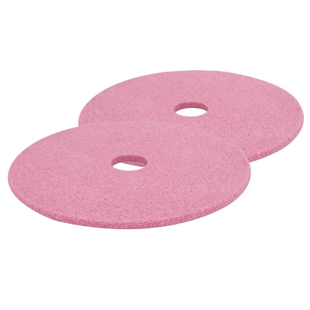 2PCS 145mm Grinding Wheel Disc Non-Woven Ceramic Pad Replacement For Chainsaw Sharpener Grinder Chain Power Tool Parts