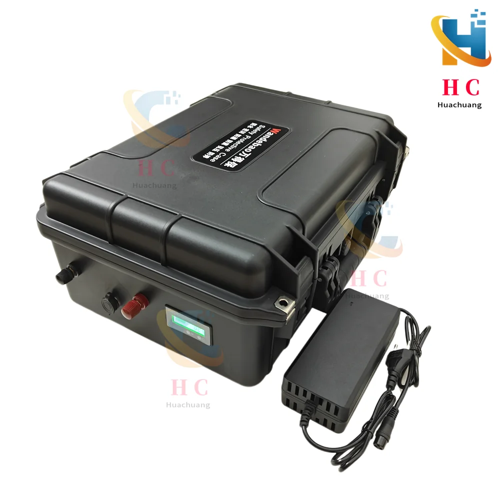 36V 100Ah 70Ah 60Ah 80Ah liFepo4 battery BMS for boat motor UPS solar system solar street light EV+ 43.8v 10A charger