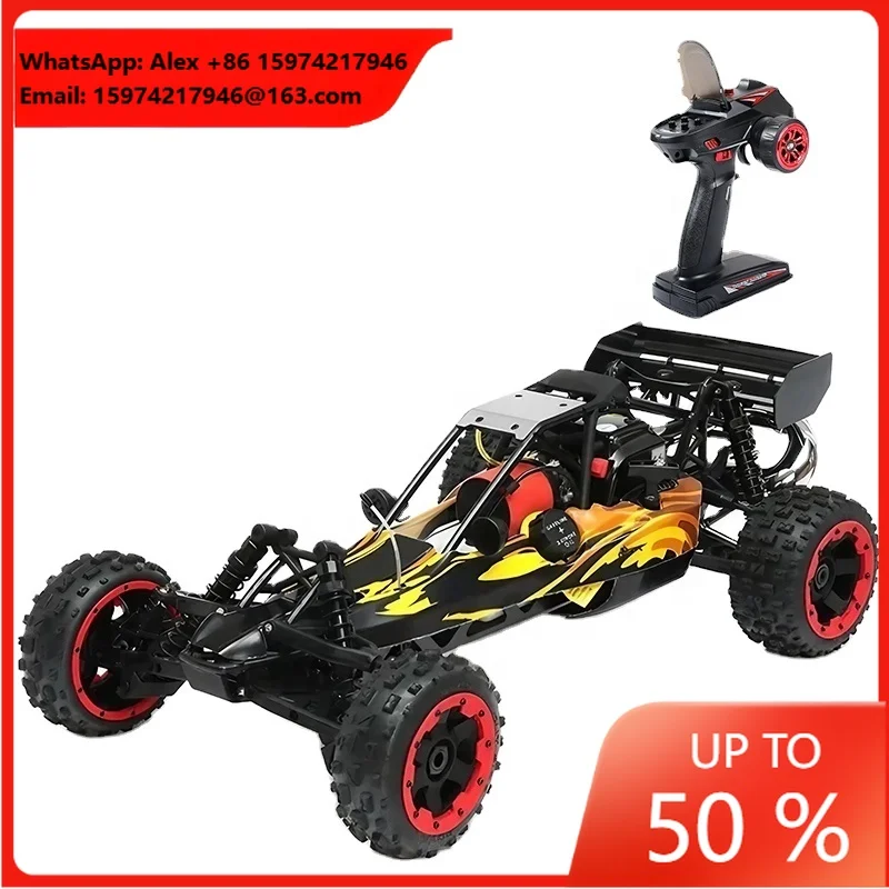 DREA ROFUN RACING Baha 5B 2.4G RC Racing Buggy Car 80km/h 1:5 Gas 2 Stroke Engine Off-road Nitro Truck  29CC VM3