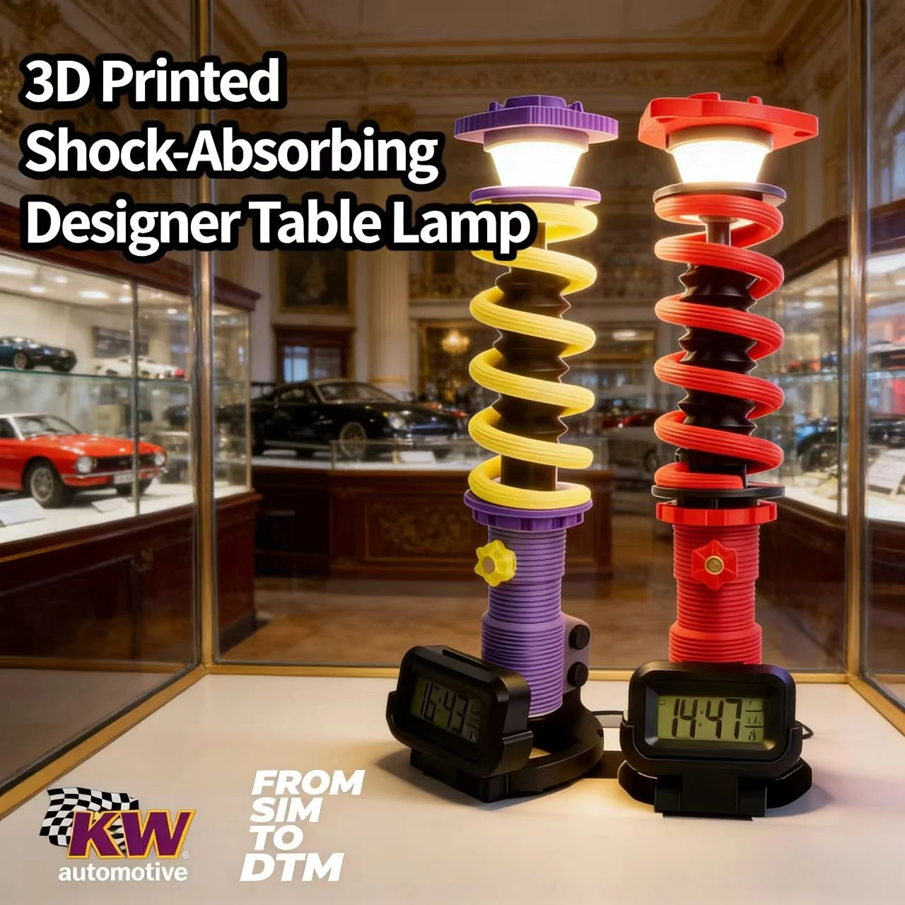 

2026 New Model DIY Shock Absorption Design 3D Printed Multi-functional Rechargeable Desk Lamp/Ambiance Light/Room Decor Item