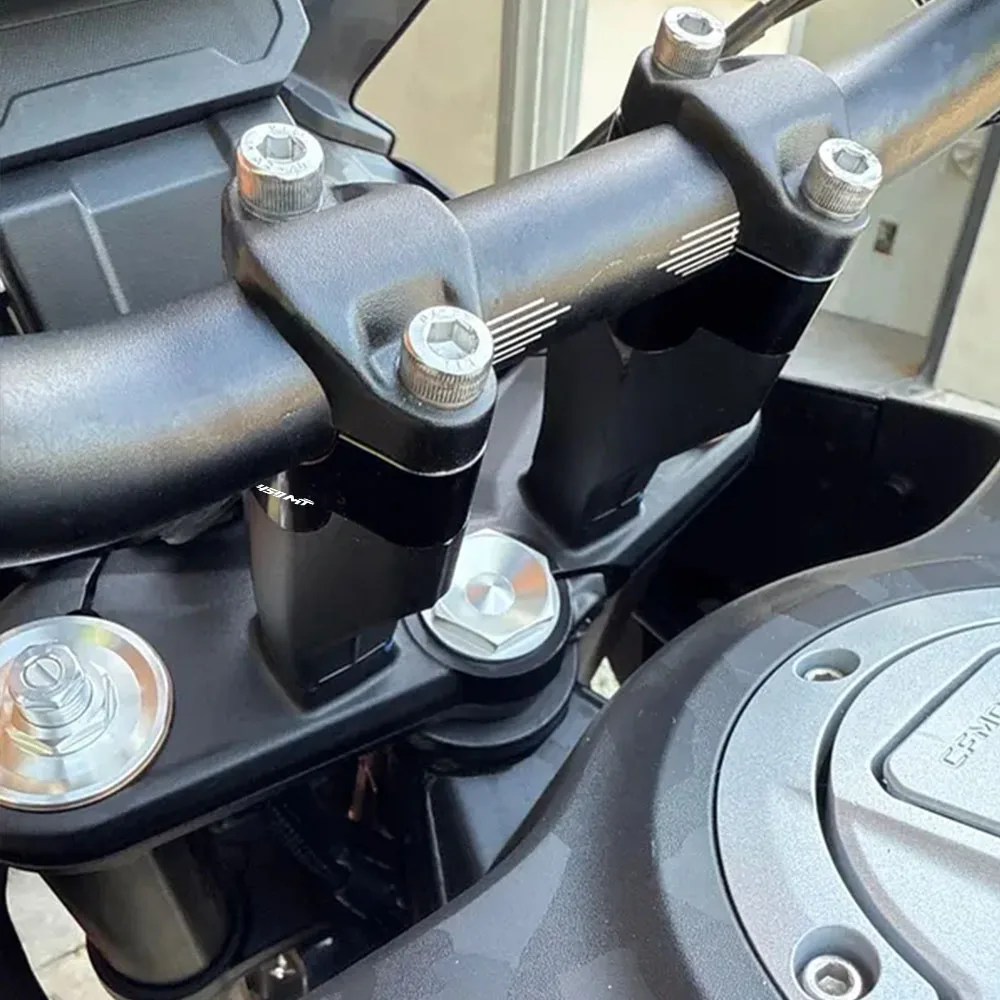 

NEW 2024 2025 Motorcycle Handlebar Risers FOR CFMOTO 450MT 450 MT 700MT IBEX450 Accessories Bar Mount Rising Adapter Clamp Cover