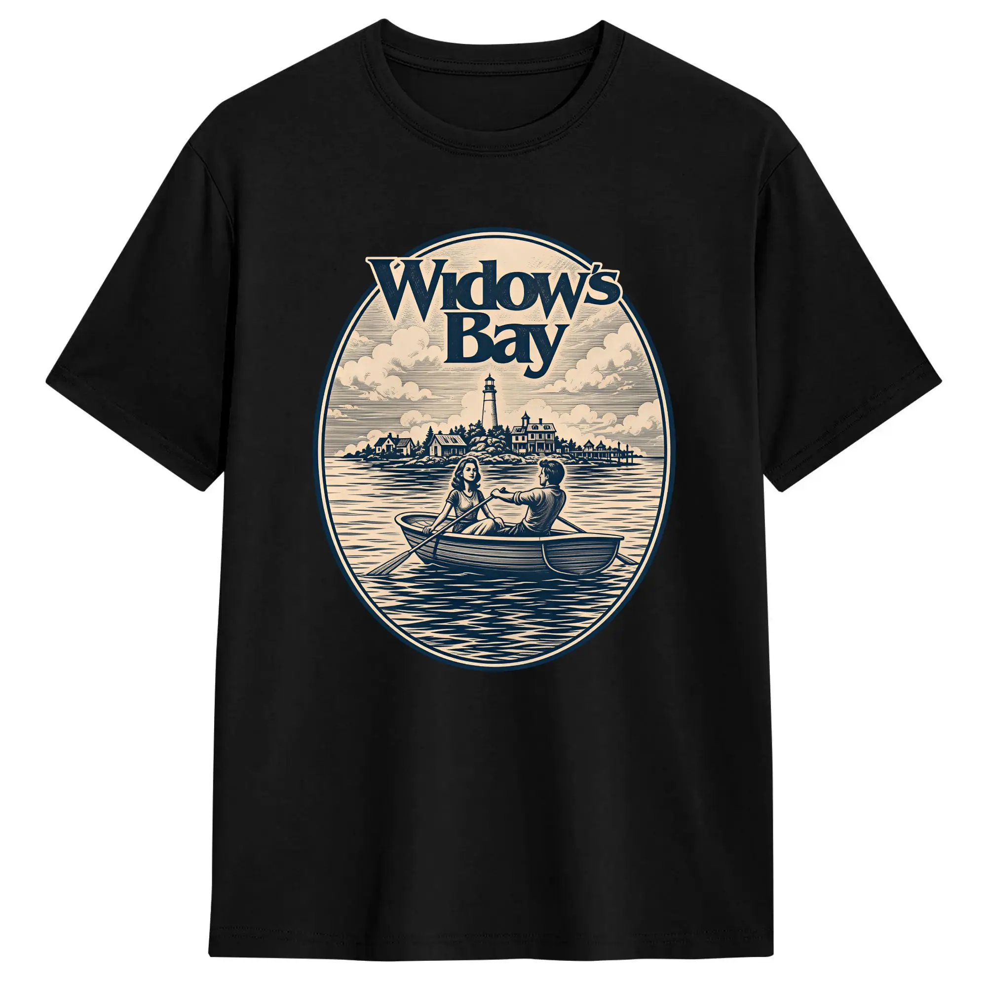 Leisure Widows Bay 2026 Cursed Island T-Shirts for Men Round Collar Pure Cotton T Shirts  Short Sleeve Tees Summer Clothing