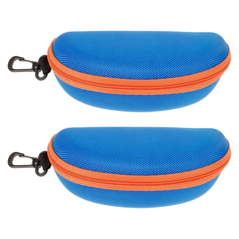 

2Pcs Sunglasses Organizer Swim Goggles Case Lightweight Travel Eyeglass Storage Box Practical for Daily Use Goggles Case