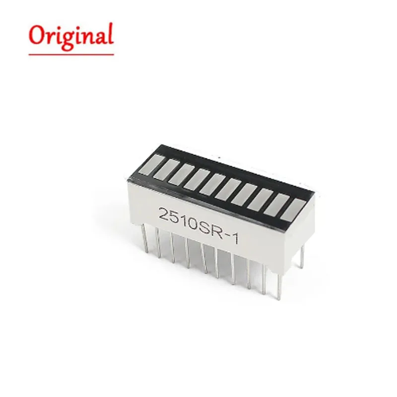 10 PCS/Lot LED Display 10 Segment Bargraph Light Display Module Bar Graph Ultra Bright DIY Red Blue Yellow Green Digital Tube