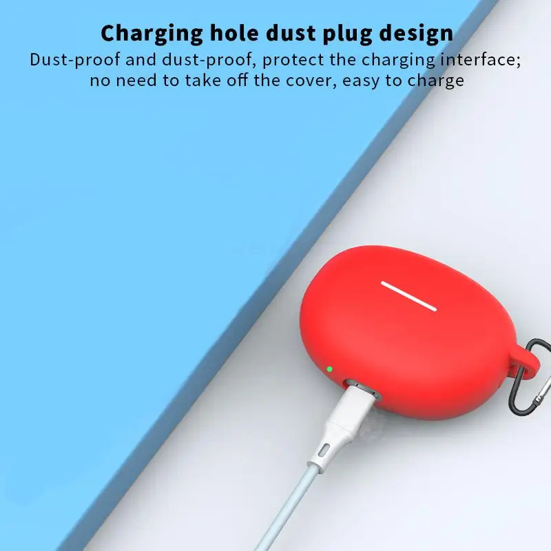 Цветной силиконовый чехол для Xiaomi Redmi Buds 4 Active, наушники-вкладыши 4, футляр для наушников, зарядная коробка, чехол с брелоком
