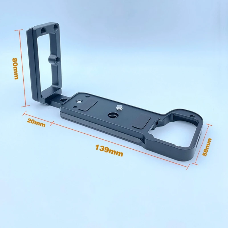 Quick Release Plate L Bracket Camera Grip For SONY A7C2 A7CR Camera Hand Grip Base Vertical L Bracket