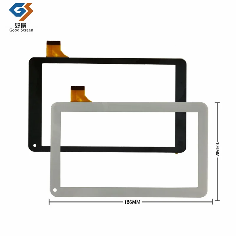 

7-дюймовый черный, белый цвет для планшетного ПК Kingvina-126 FHX Kingvina 135, емкостный сенсорный экран, дигитайзер, датчик, внешняя стеклянная панель