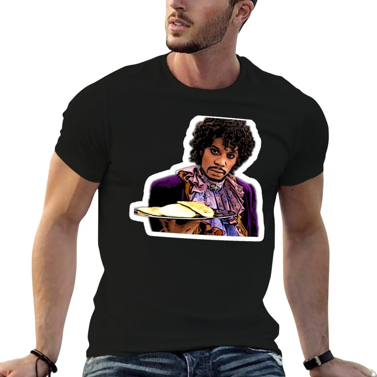 

Pancakes! Dave Chappelle_s Prince Character T-Shirt t shirt custom print t shirt man luxury T-Shirt