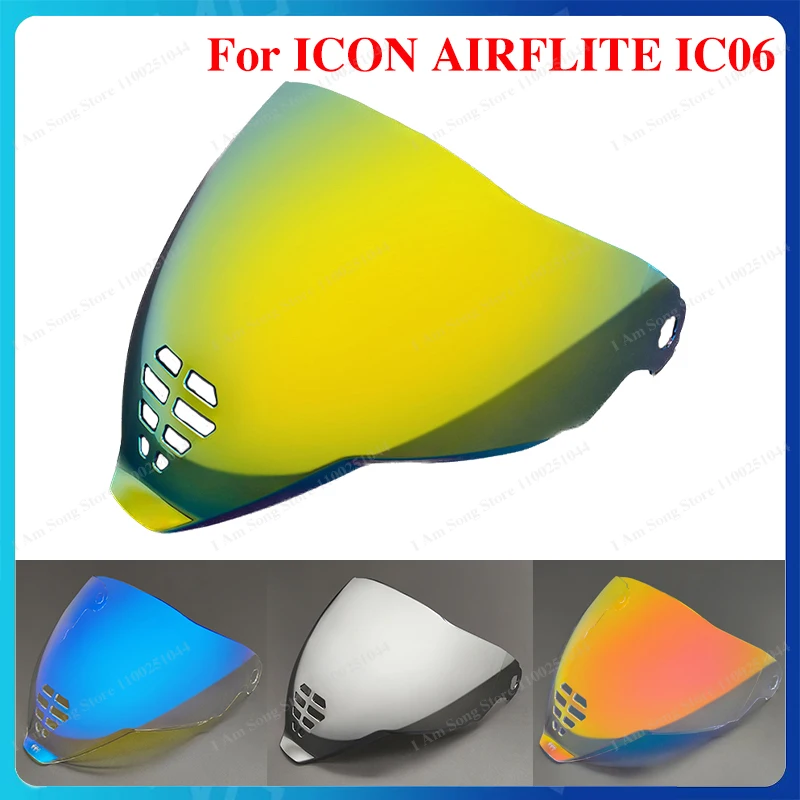 

Линза для мотоциклетного шлема ICON AIRFLITE IC06, анти-УФ, пыле- и ветрозащитная, с высокой светопропускной способностью, сменный визор для шлема