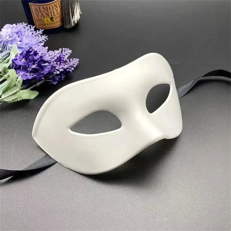 Woman Men Masquerade Mask  Prom Retro Pattern Solid Color Masks Mardi Gras Costume Party Easter Wedding Birthday Halloween